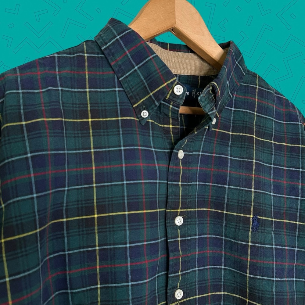Polo Ralph Lauren Plaid Button Down Shirt